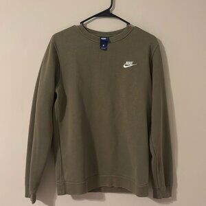 Nike Olive Green Sweater